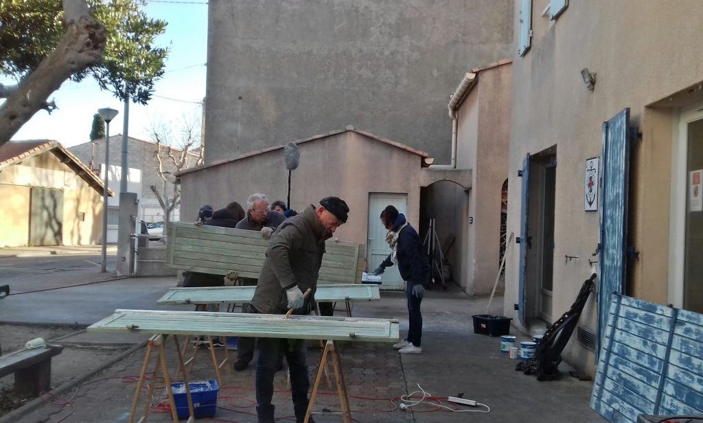 Restauration work at the Seafarers' Centre of Port-de-Bouc